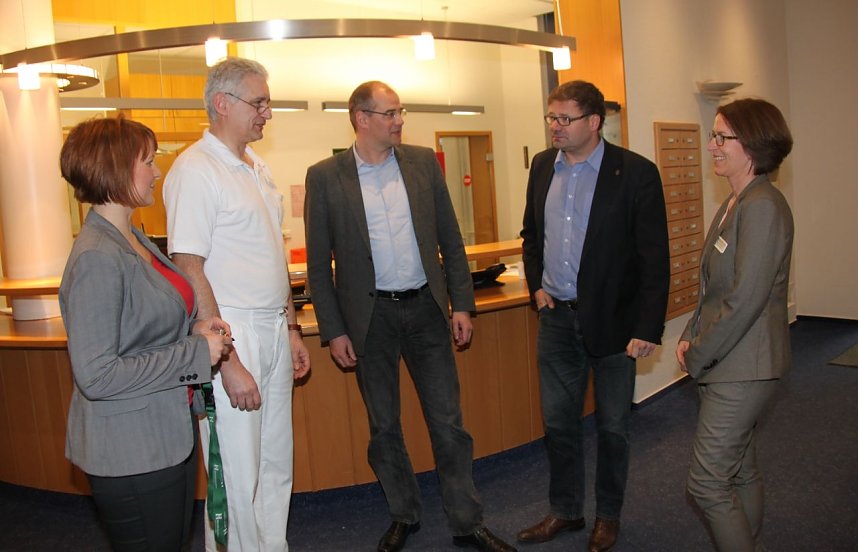 Landrat Jendricke unterwegs - Auftakt in Bleicherode