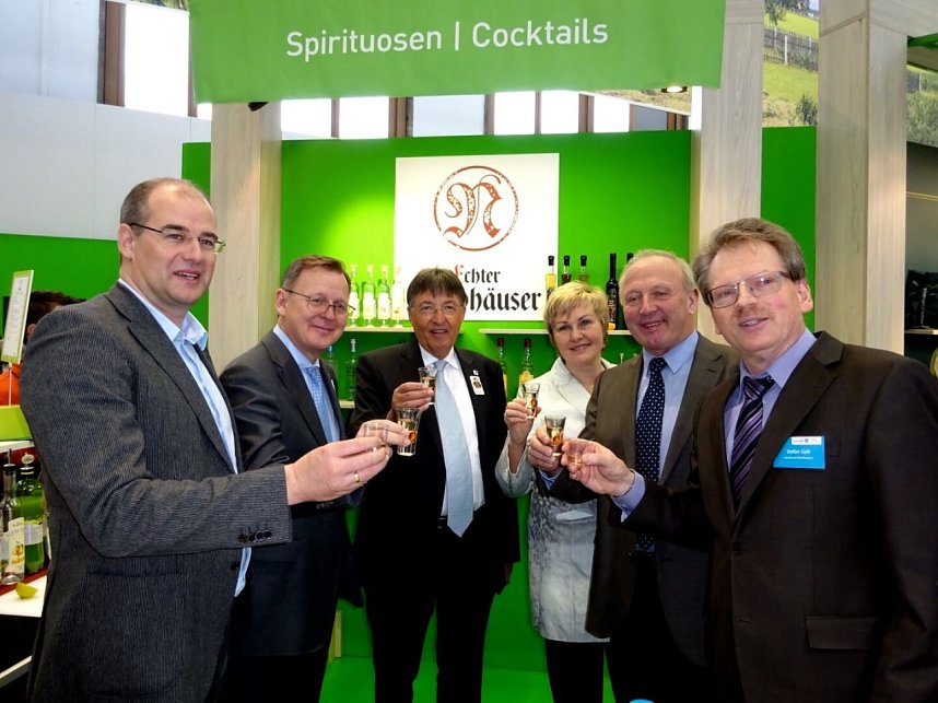 Landrat bei Er&ouml;ffnung der Gr&uuml;nen Woche dabei