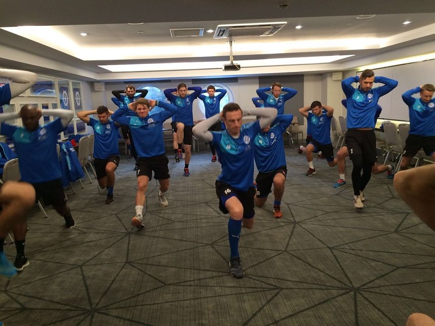 Wacker im Trainingslager - Tag 1