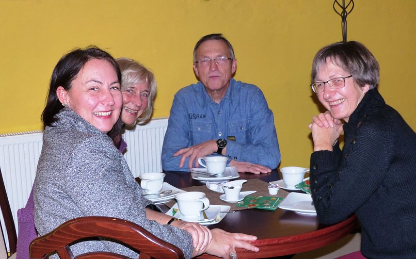 "Blumenklau" bei Kunst & Kaffee