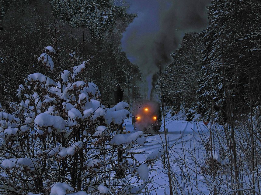 Besuch an der Eisfelder Talm&uuml;hle