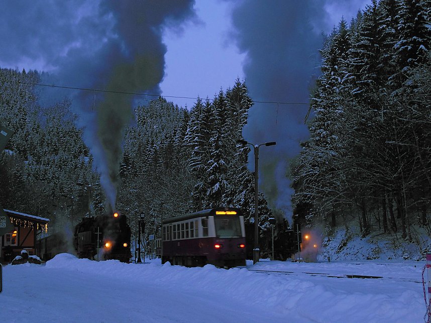 Besuch an der Eisfelder Talm&uuml;hle