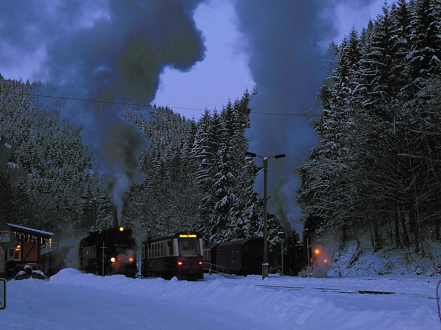 Besuch an der Eisfelder Talm&uuml;hle
