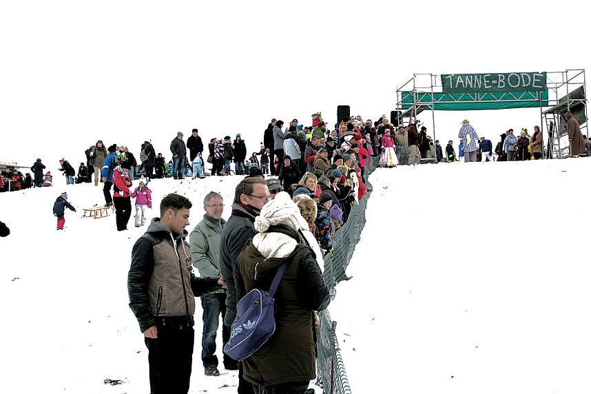 Skifasching in Tanne