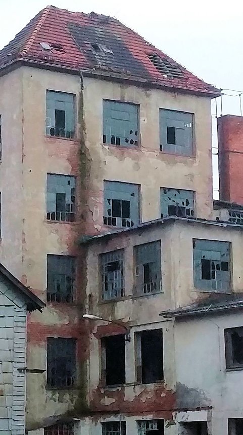 Abrissarbeiten auf dem Drei-Streif-Gel&auml;nde