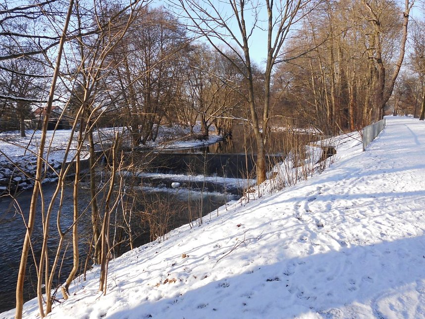 Winter im Nordh&auml;user Stadtpark