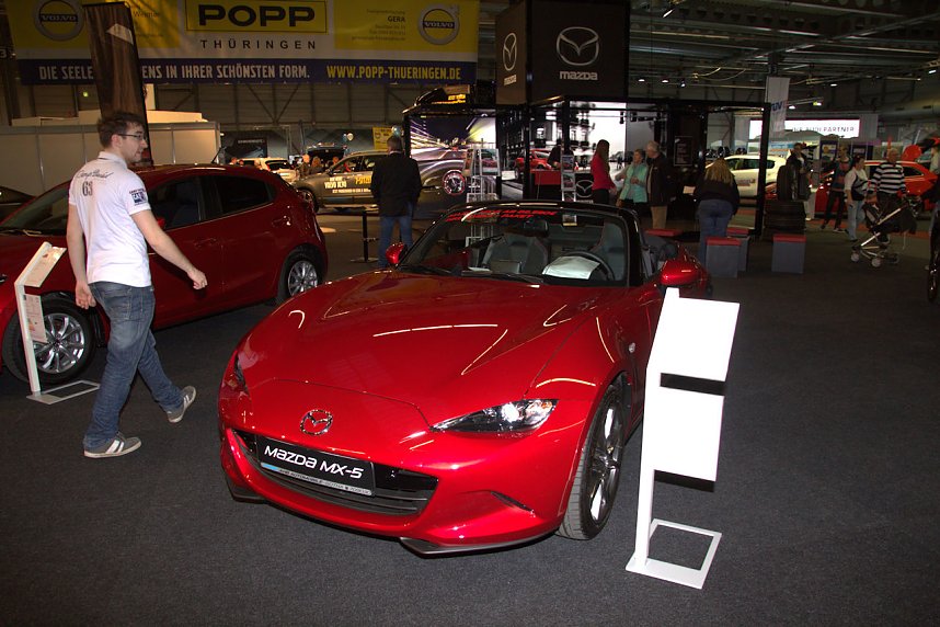 Automobil-Messe in Erfurt