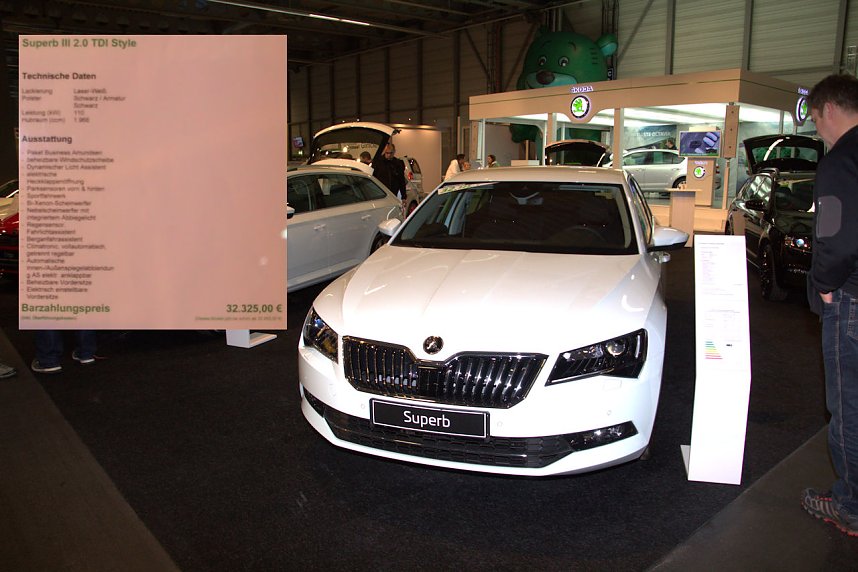 Automobil-Messe in Erfurt
