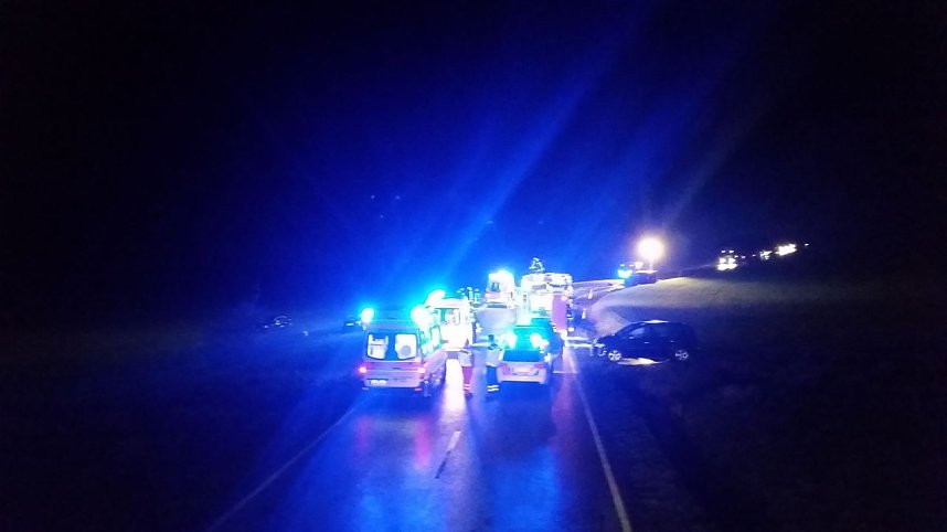 Schwerer Unfall auf der B 243