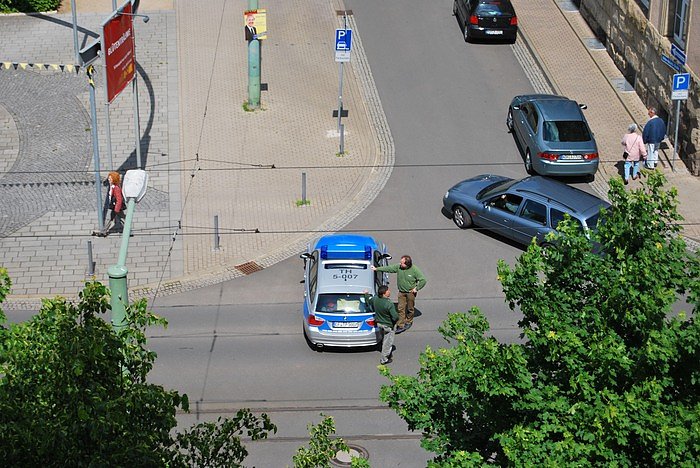 Polizeieinsatz in Nordhausen