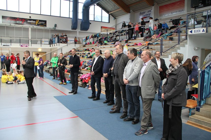 14. Kindergartensporttag in der Wiedigsburghalle