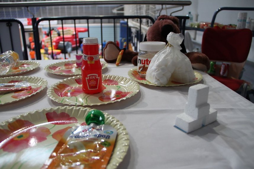 14. Kindergartensporttag in der Wiedigsburghalle