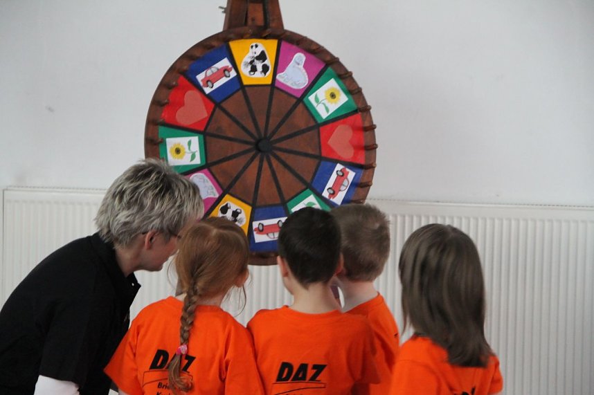 14. Kindergartensporttag in der Wiedigsburghalle