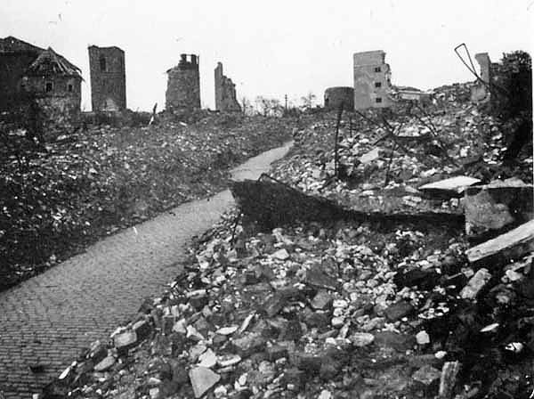 Frauenberg - Die Zerst&ouml;rung