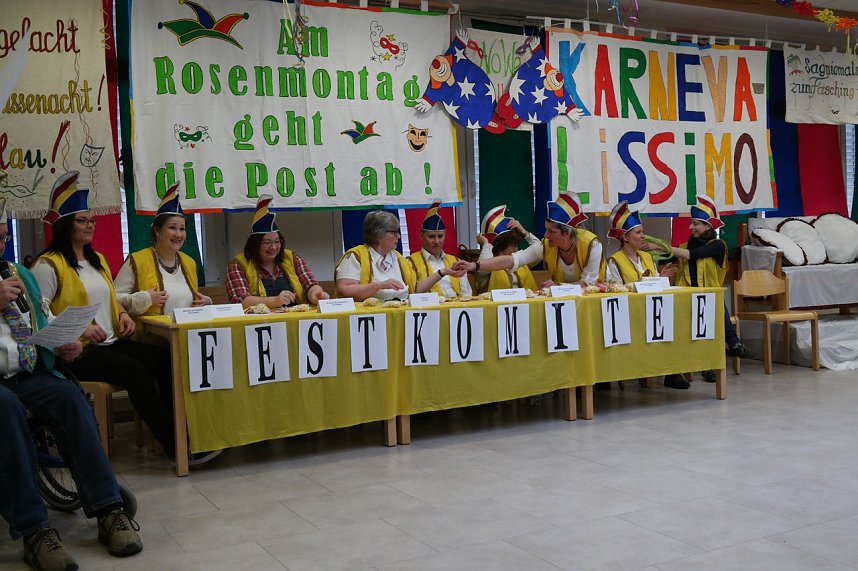 Rosenmontag bei der Lebenshilfe