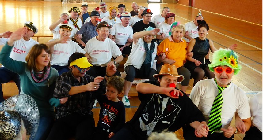 Rosenmontag der Herzsportgruppe