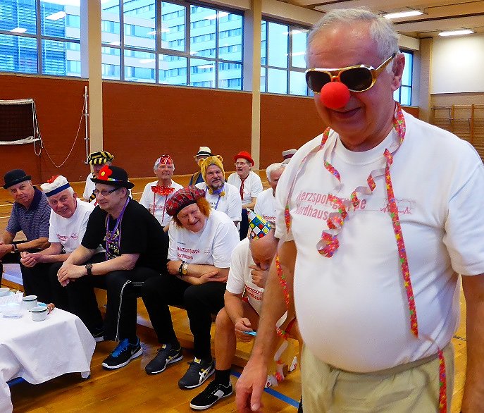 Rosenmontag der Herzsportgruppe