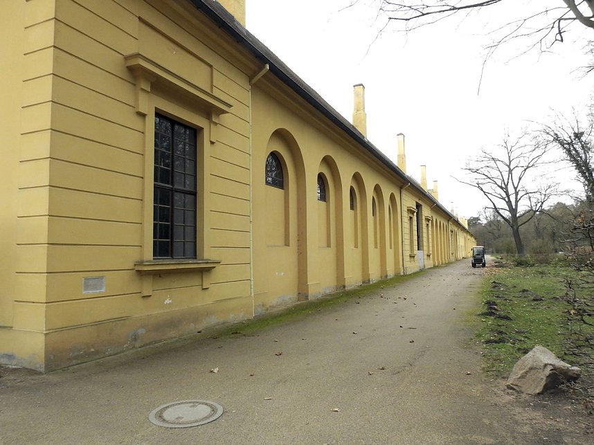Peter Blei zu Besuch auf Schloss Oranienbaum