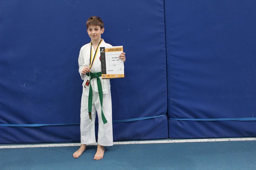 F&uuml;r die Nordh&auml;user Karate Kids war der erste "East Open" Wettkampf in Halle ein Pflichttermin