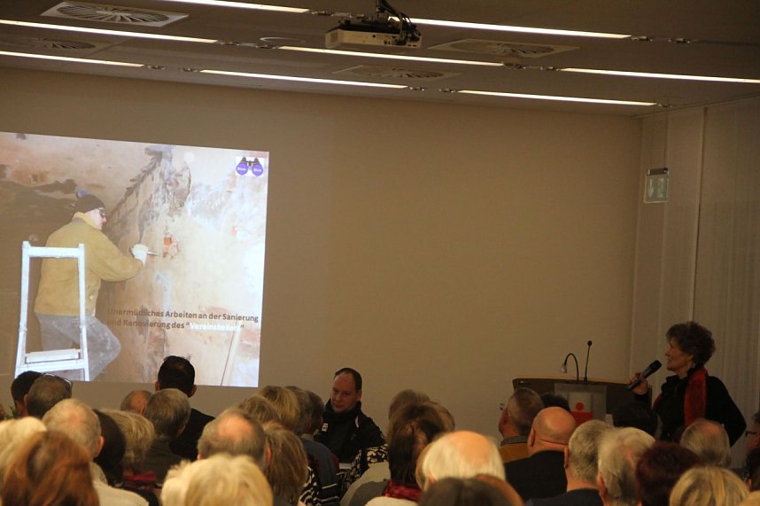 Jahrestreffen der Hohenrodefreunde in der Nordh&auml;user Kreissparkasse