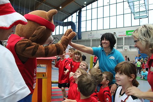 Kindergartensporttag des Kreissportbundes Nordhausen