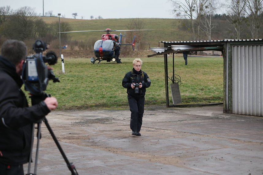 Beobachtungen am Erdfall in Nordhausen
