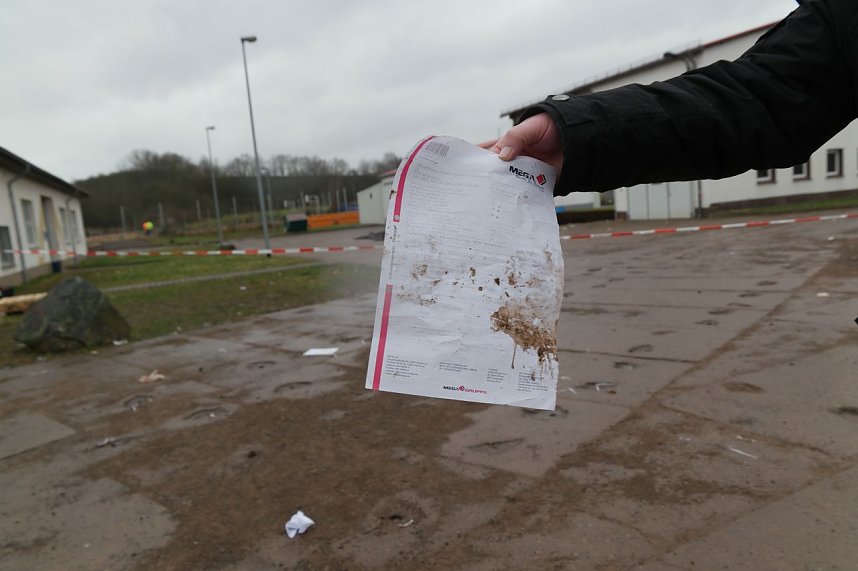 Beobachtungen am Erdfall in Nordhausen