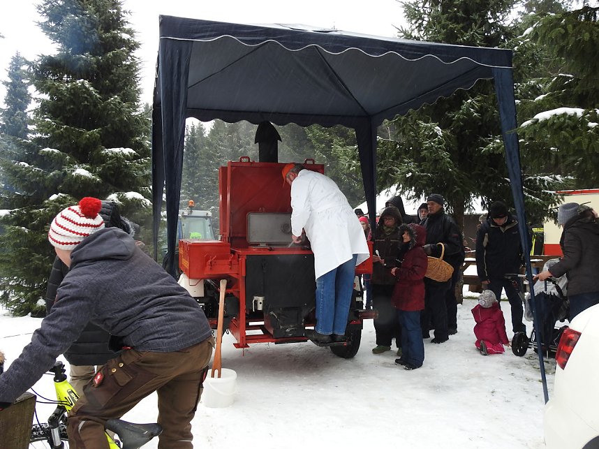 Schlittenhunderennen 2016 in Benneckenstein