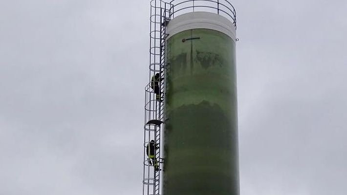 Messpunkte angebracht