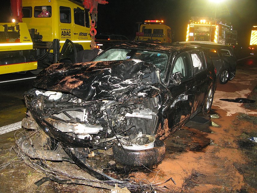 F&uuml;nf Verletzte auf der A9