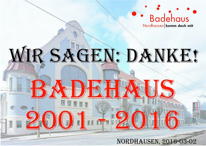Kaum zu glauben: Das Badehaus wird 15