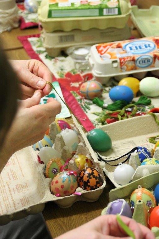 Ostereier in Niedergebra