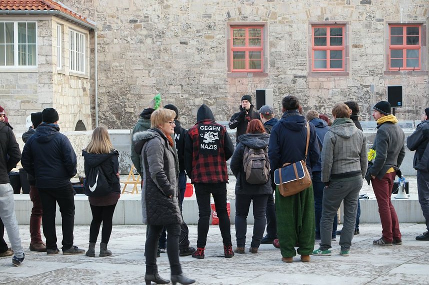 Nordhausen am Montagabend