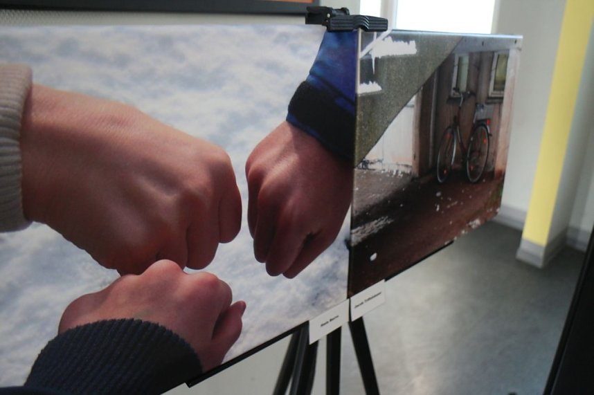 Zwei Monate fotografierten 14 Kinder und Jugendliche aus Deutschland, Afghanistan und Syrien und lernten sich kennenund