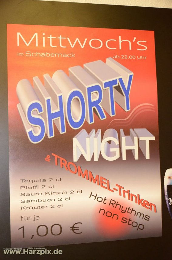 Mittwochsparty im Schabernack