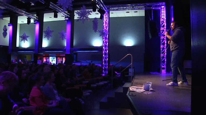 Poetryslam im Clubhaus