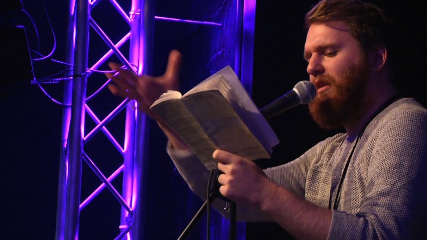 Poetryslam im Clubhaus