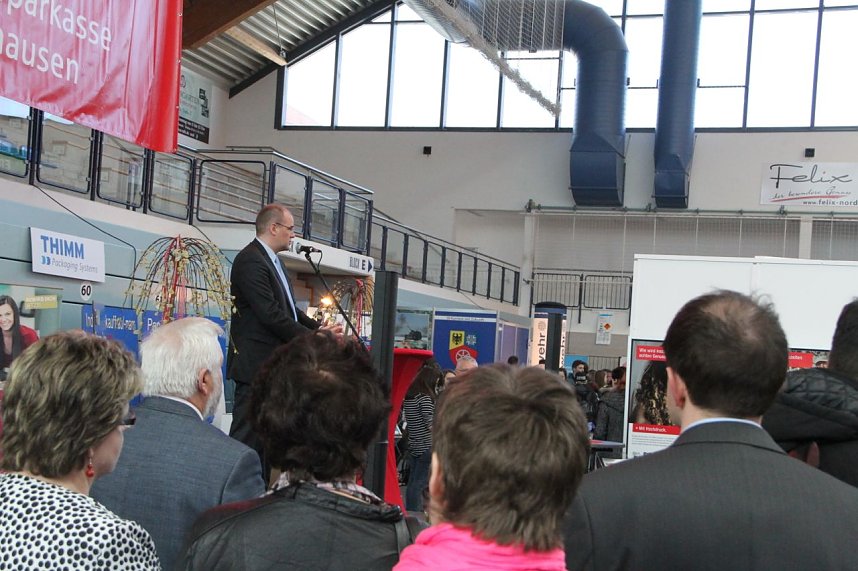 Gut besucht - das 18. Forum Berufsstart in der Nordh&auml;user Wiedigsburghalle