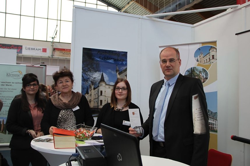 Gut besucht - das 18. Forum Berufsstart in der Nordh&auml;user Wiedigsburghalle