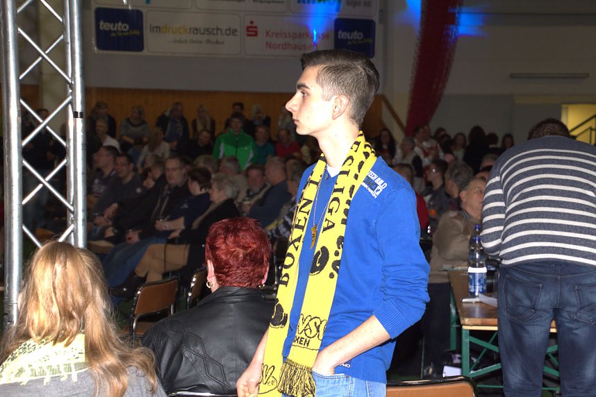 Boxnacht in der Nordh&auml;user Ballspielhalle
