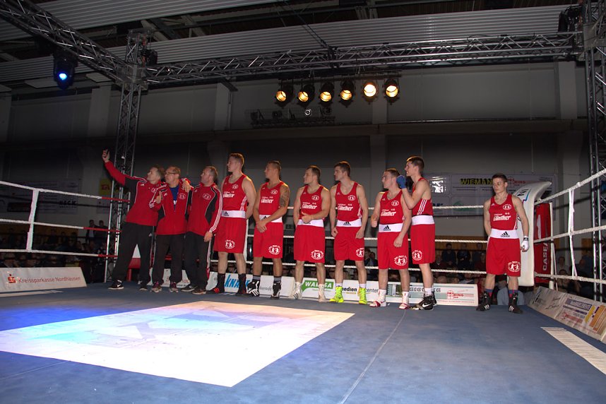 Boxnacht in der Nordh&auml;user Ballspielhalle