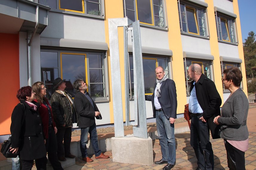 Landrat auf dem Land - Matthias Jendricke besuchte die Hainleite