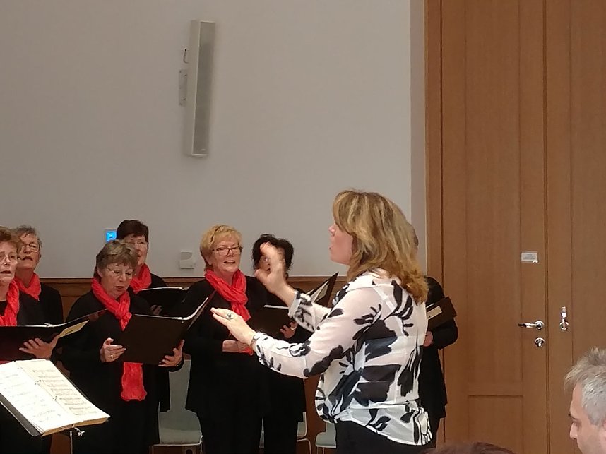 Der Nordh&auml;user Konzertchor pr&auml;sentierte zum dritten Mal sein Fr&uuml;hlingskonzert