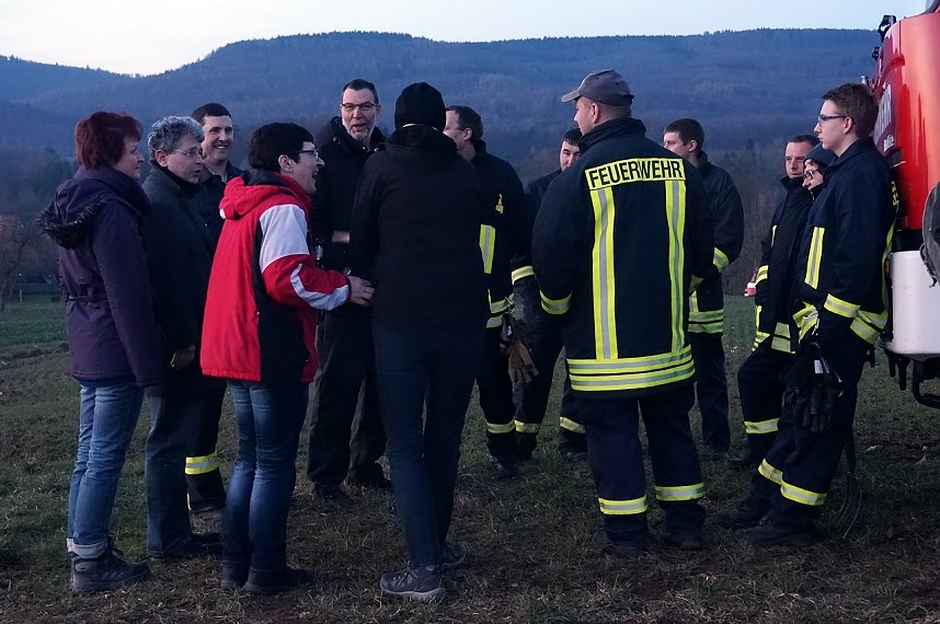 Osterfeuer in Osterode