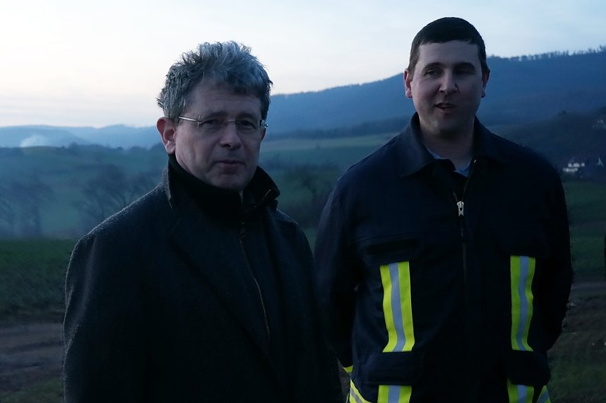 Osterfeuer in Osterode