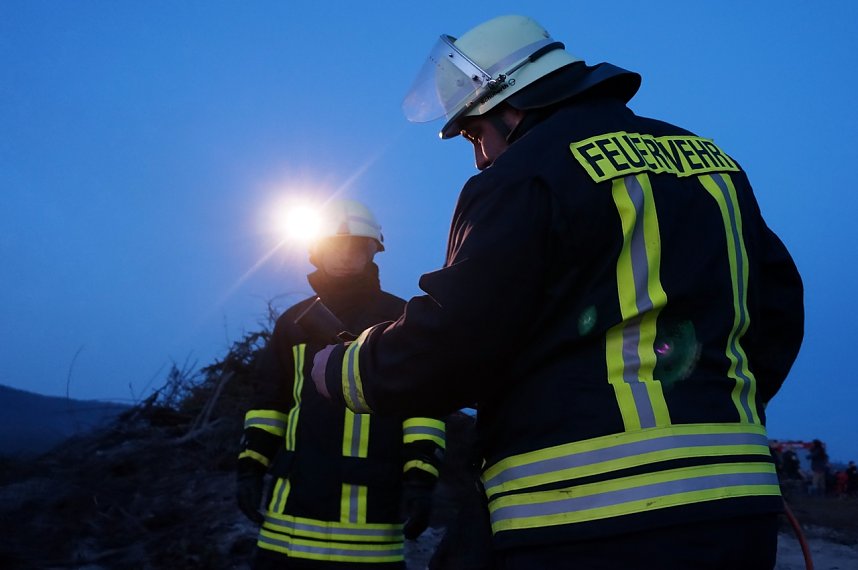 Osterfeuer in Osterode