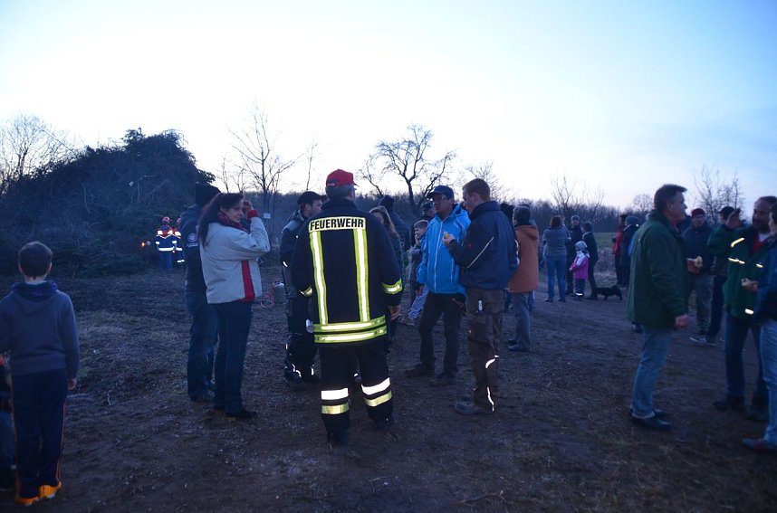 Osterfeuer in Buchholz