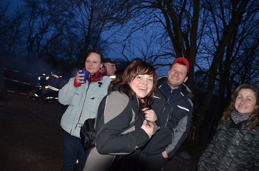 Osterfeuer in Buchholz