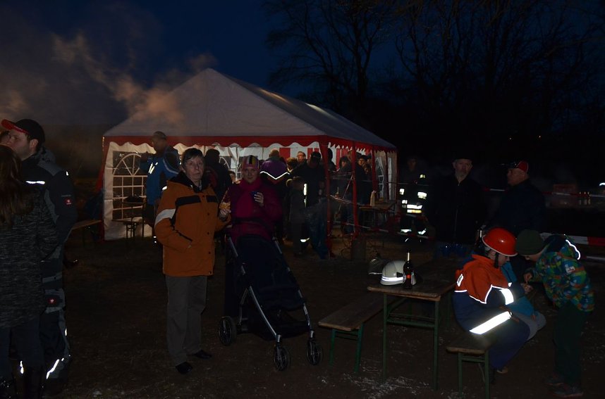 Osterfeuer in Buchholz