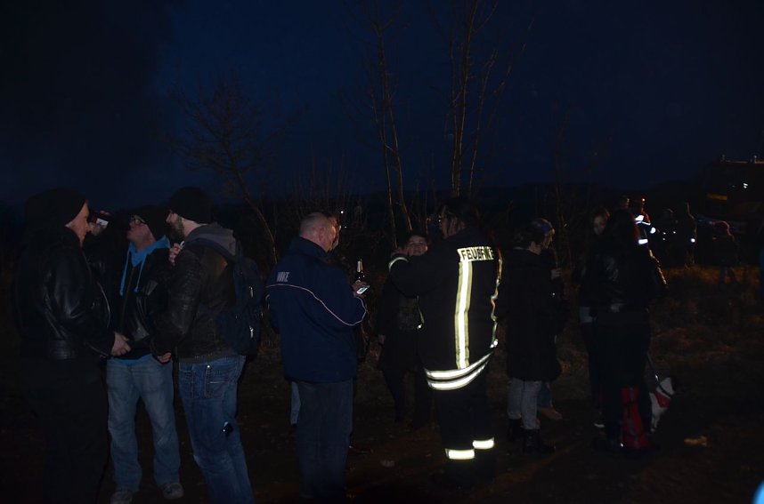 Osterfeuer in Buchholz